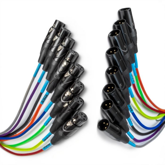 SSQ MULTICORE10 Event - 8x XLRF / 8x XLR M