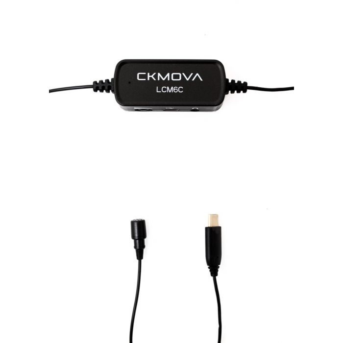 CKMOVA LCM6C - mikrofon krawatowy na USB C