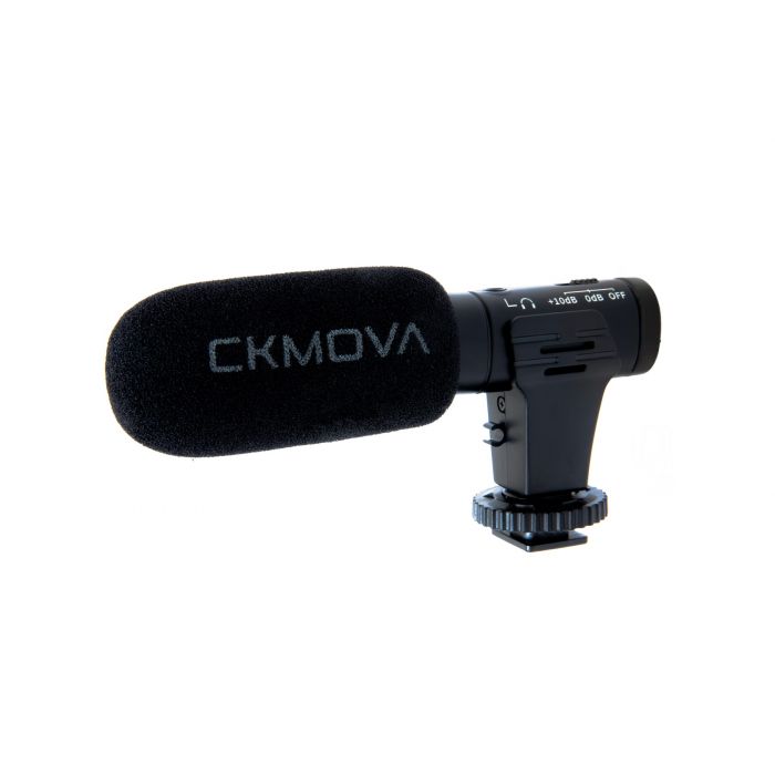 CKMOVA VCM3 - Pojemnościowy mikrofon typu shotgun