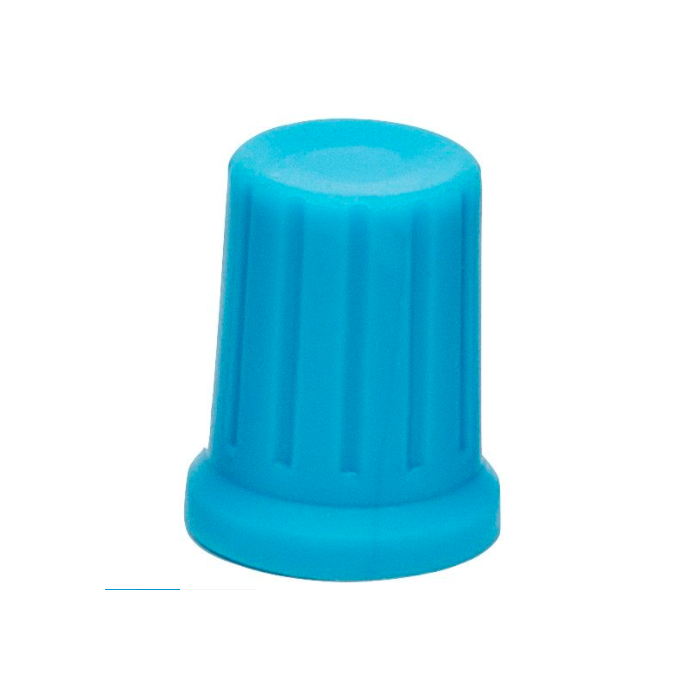 DJ TECHTOOLS- Chroma Caps Encoder Thin- niebieski