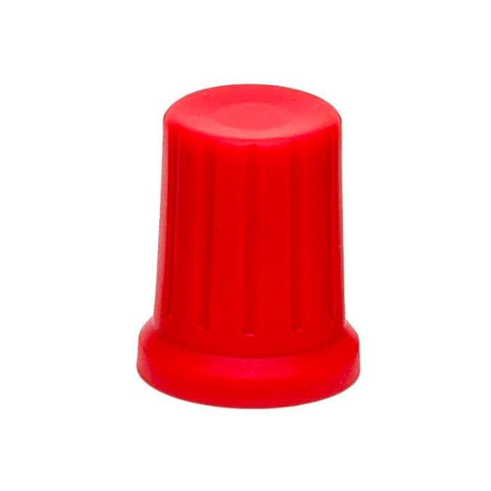 DJ TECHTOOLS- Chroma Caps Encoder Thin- czerwony