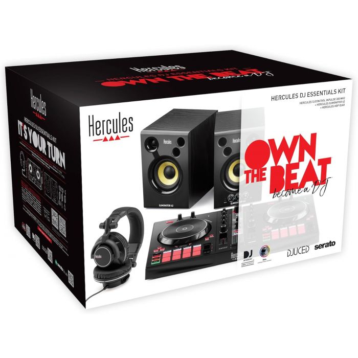 Hercules DJ Essentials Kit - gotowy zestaw Djski