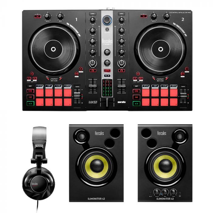 Hercules DJ Essentials Kit - gotowy zestaw Djski
