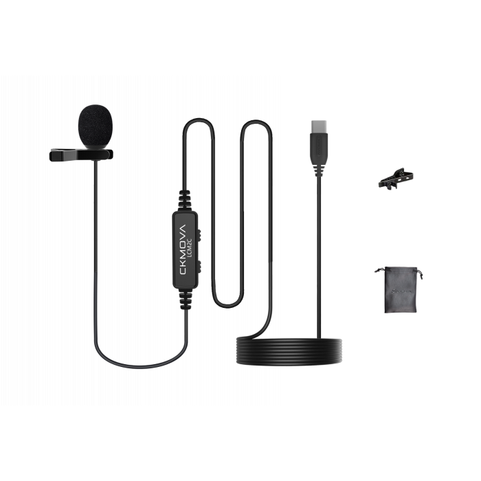 CKMOVA LCM2C - mikrofon krawatowy na USB C