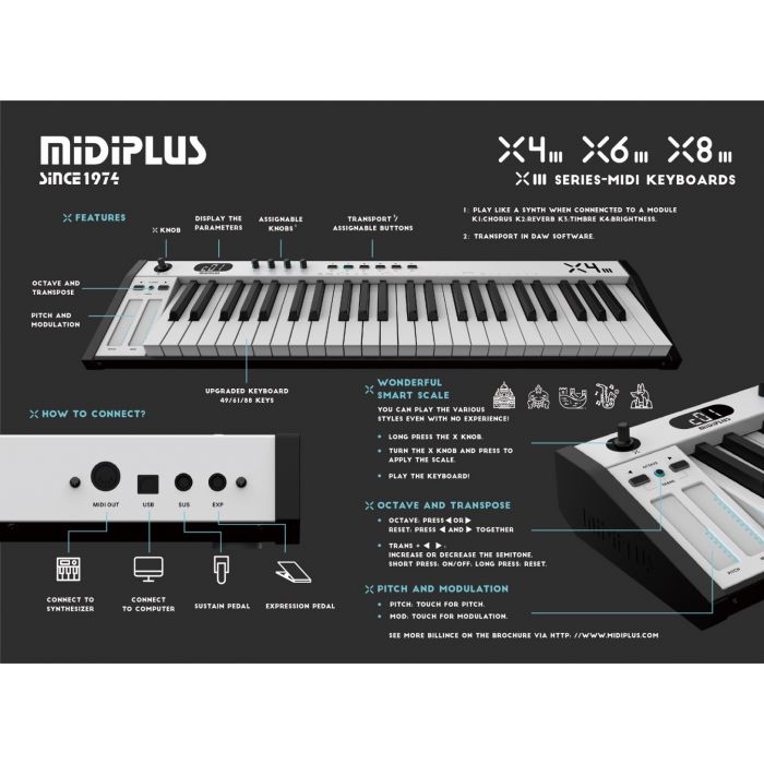 Midiplus - X8 III