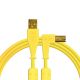 DJ Techtools kabel 1.5m z USB-A na USB-B łamany żółty