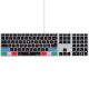 EditorsKeys- Logic Pro Keyboard Covers (for iMac Wired keyboard 2007-2016)