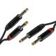 SSQ kabel 2x jack mono- 2x jack mono