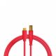 DJ TECHTOOLS- Chroma Cable USB-C- czerwony