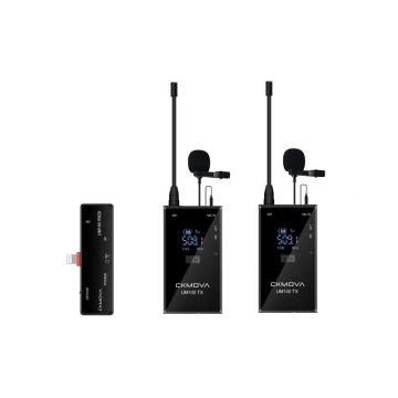 CKMOVA UM100 Kit6 - podwójny bezprzewodowy zestaw na lightning