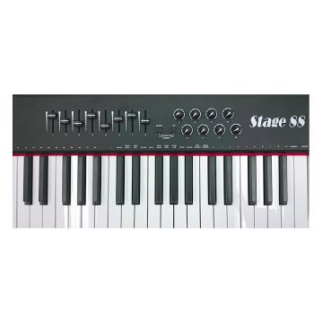 MIDIPLUS- Stage 88 Klawiatura sterująca/ syntezator przód 