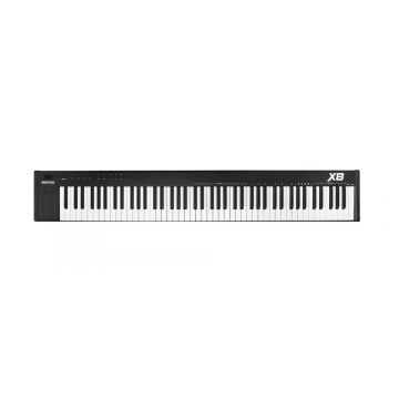 MIDIPLUS-X8 II BLACK Klawiatura sterująca kontroler USB  MIDI przód