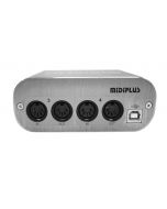 MIDIPLUS- MIDI 4x4 Interfejs USB / MIDI przód