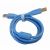 DJ TECHTOOLS- Chroma Cable USB 1.5 m- prosty- niebieski