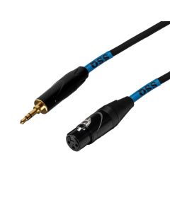 SSQ XLRMi0,5 - XLR żeński / Jack stereo 3.5