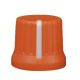 DJ TECHTOOLS- Chroma Caps Super Fatty Knob 180 - pomarańczowy