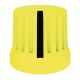 DJ TECHTOOLS- Chroma Caps Super Fatty Knob 180 - żółty