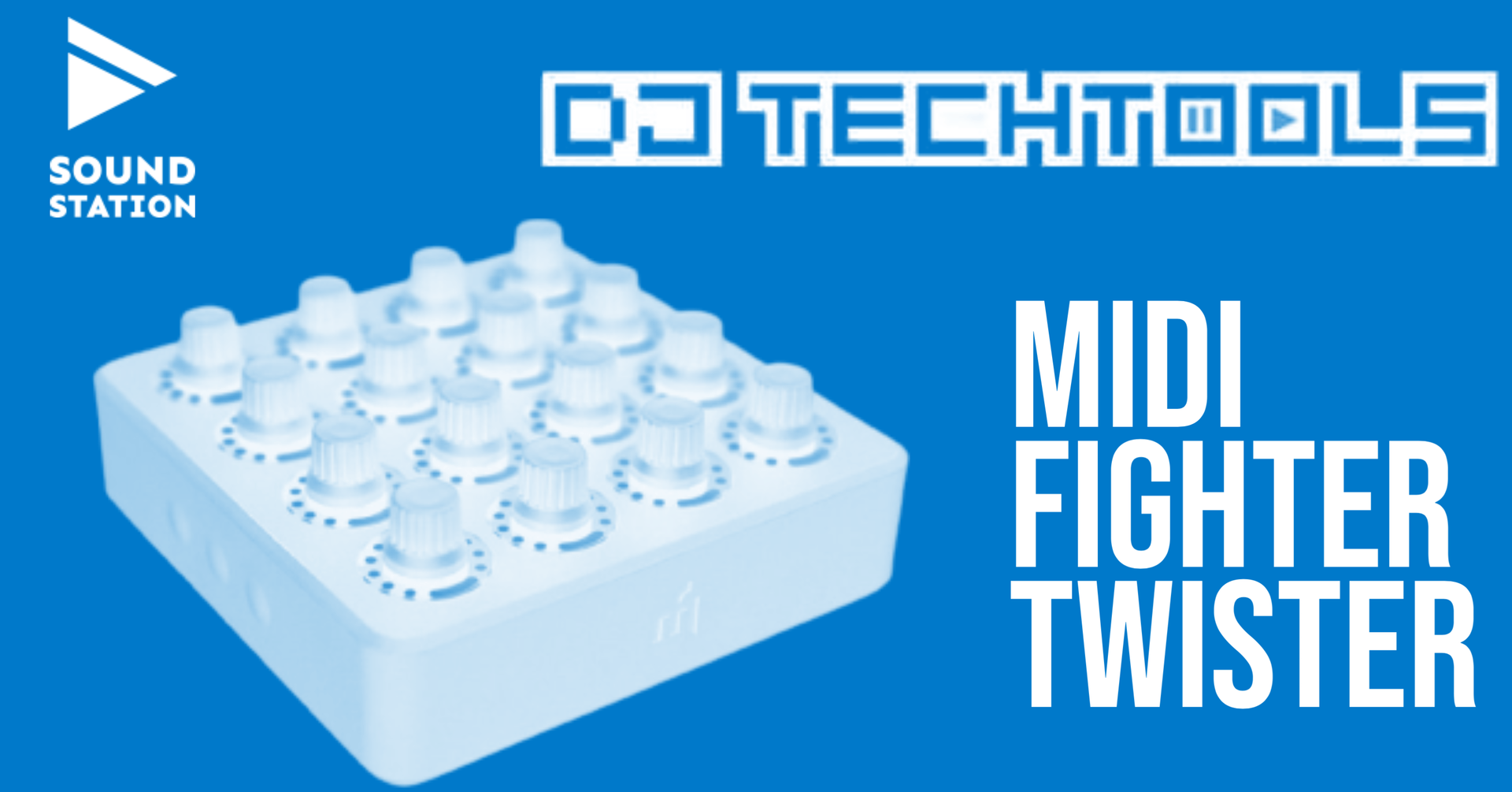 DJ TECHTOOLS - MIDI FIGHTER TWISTER (video)