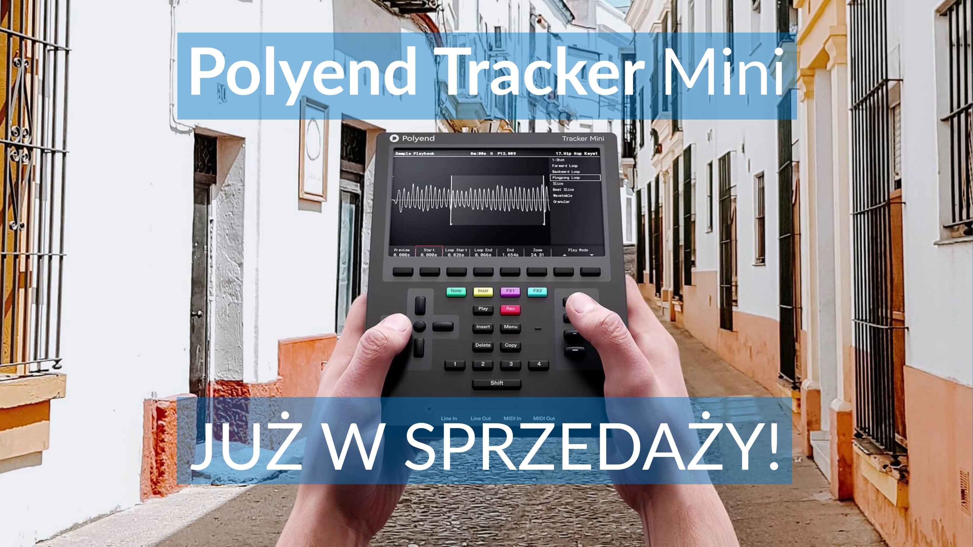 Polyend Tracker Mini już w sprzedaży!