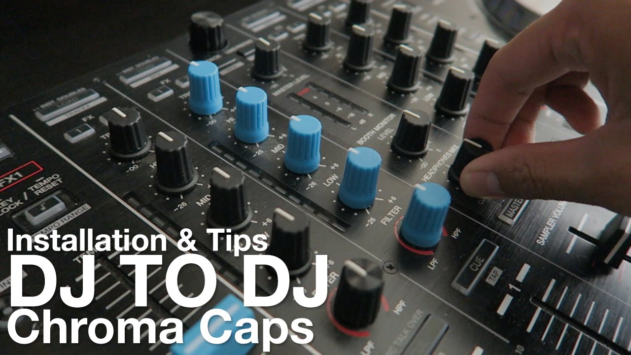 DJ Techtools Chroma Caps- nakładki na potencjometry